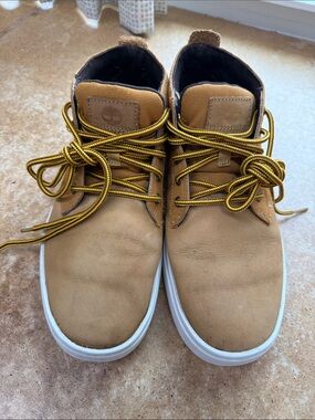 Timberland Wheat/Tan Nubuck Casual Sneakers